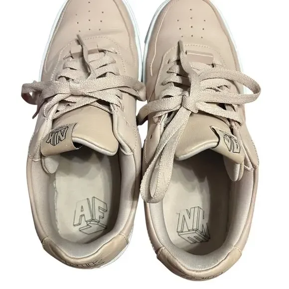 Nike Air Force 1 Pixel Particle Beige Pink Shoes Size 10